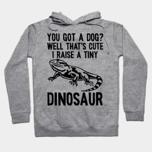 Bearded Dragon Tiny Dinosaur Bearded Dragons Lizard Hoodie